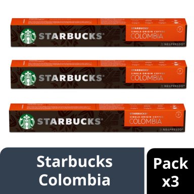 CAFÉ STARBUCKS® BY NESPRESSO® SINGLE-ORIGIN COLOMBIA 57G PACK X3 - 1