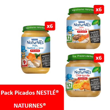 PACK PICADOS NESTLÉ® NATURNES® 12X250G Y 6X215G - 1
