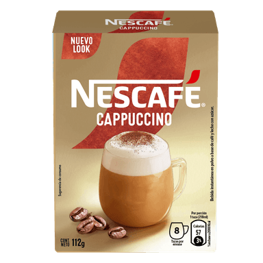 CAFÉ NESCAFÉ® CAPPUCCINO 112G (8X14G) - 1