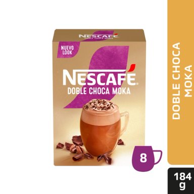 CAFÉ NESCAFÉ® DOBLE CHOCA MOKA 184G (8X23G) - 2