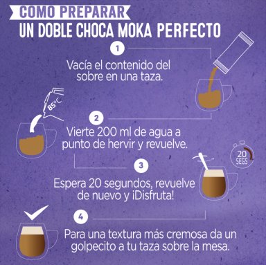CAFÉ NESCAFÉ® DOBLE CHOCA MOKA 184G (8X23G) - 5