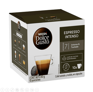 CAFÉ NESCAFÉ DOLCE GUSTO® ESPRESSO INTENSO 10 CÁPSULAS - 1