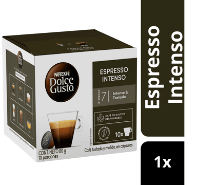 CAFÉ NESCAFÉ DOLCE GUSTO® ESPRESSO INTENSO 10 CÁPSULAS - 2
