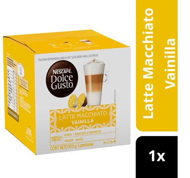 CAFÉ NESCAFÉ DOLCE GUSTO® LATTE MACCHIATO VANILLA 10 CÁPSULAS - 2