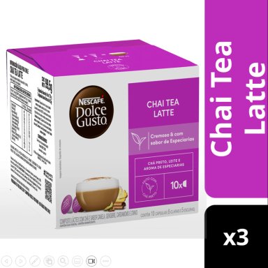 PACK 3 TÉ NESCAFÉ DOLCE GUSTO® CHAI TEA LATTE 10 CÁPSULAS - 2