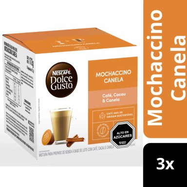 PACK 3 CAFÉ NESCAFÉ DOLCE GUSTO® MOCACHINO CANELA 10 CÁPSULAS - 2