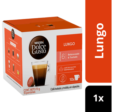 CAFÉ NESCAFÉ DOLCE GUSTO® LUNGO 10 CÁPSULAS - 2