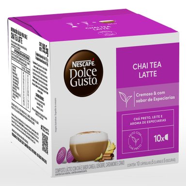 TÉ NESCAFÉ DOLCE GUSTO® CHAI TEA LATTE 10 CÁPSULAS - 1