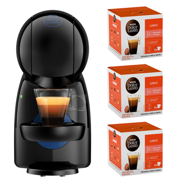 CAFETERA PICCOLO XS + CÁPSULAS LUNGO X3 CAJAS - 1
