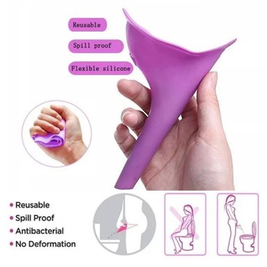BOLSA ORINA OEM URINARIO FEMENINO FLEXIBLE SILICONA - 2