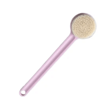 CEPILLO BAÑO OEM MANGO LARGO ROSADO - 1