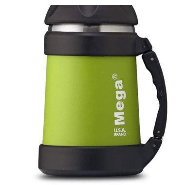 TERMO 0,5 LITROS VERDE POWER STEEL - 2
