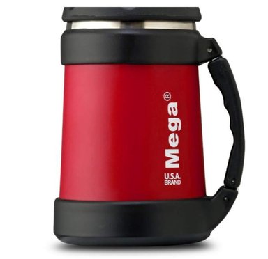 TERMO 0,5 LITROS ROJO POWER STEEL - 2