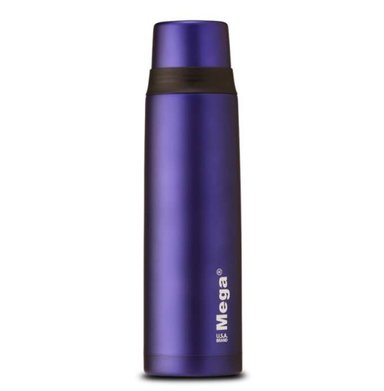 TERMO 1 LITRO DE ACERO INOXIDABLE LAVANDA  MEGASLIM - 1
