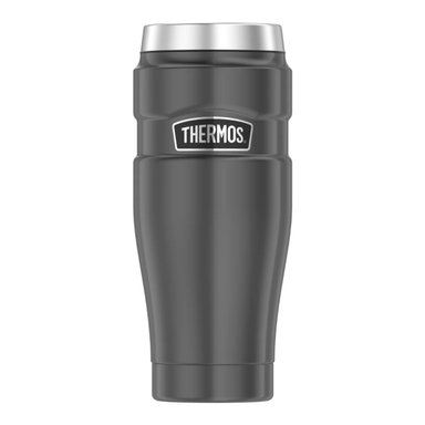 TERMO MUG 470ML KING ACERO INOXIDABLE GRIS - 1