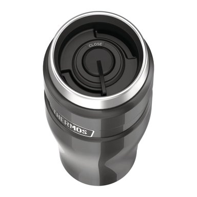 TERMO MUG 470ML KING ACERO INOXIDABLE GRIS - 3