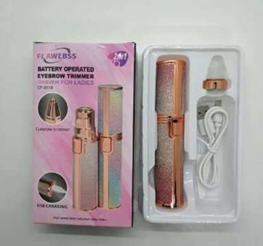DEPILADORA OEM FACIAL RECORTADORA DE CEJAS PARA MUJER 2 EN 1 - 1