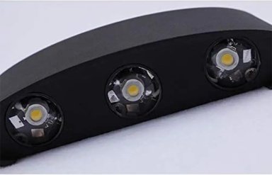 LUZ OEM LED FOCO APLIQUE PARED 6 LEDS EXTERIOR - 3