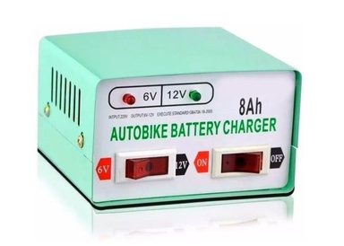 CARGADOR DE BATERIA 12V Y 6V AUTOS Y MOTOS - 2