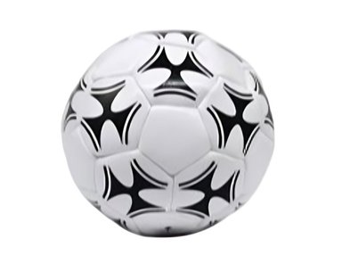 BALON DE FÚTBOL COSIDO A MÁQUINA BLANCO - 2