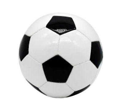BALON DE FÚTBOL BLANCO Y NEGRO - 2