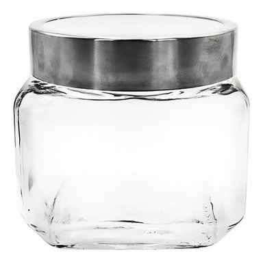 FRASCO CANISTER DE VIDRIO 850 ML 11 X 10,5 CM - 2