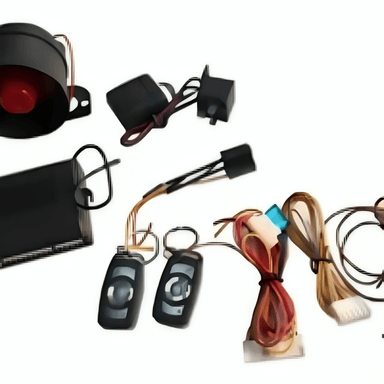 ALARMA DE AUTO SISTEMA DE SEGURIDAD 2 MANDOS - 1