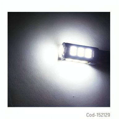 LED T-10 COLA DE PESCADO LED 3014 42 LED LUZ EN COLOR BLANCO 12/24 V - 1