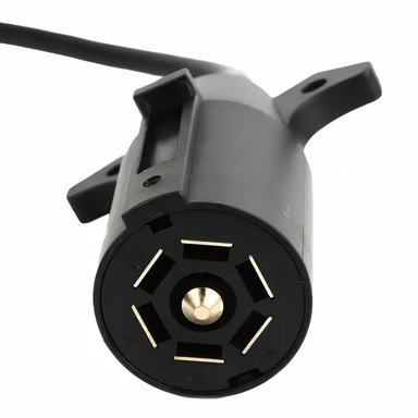 ADAPTADOR ENCHUFE VEHÍCULO AMERICANO REMOLQUE EUROPEO 7 PINES - 3