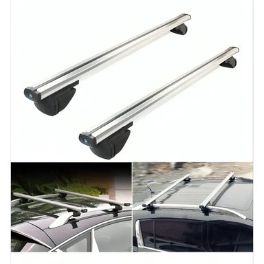 BARRAS PORTAEQUIPAJE TRANSVERSAL PARRILLA AUTO UNIVERSAL - 1