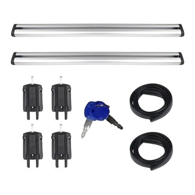 BARRAS PORTAEQUIPAJE TRANSVERSAL PARRILLA AUTO UNIVERSAL - 3