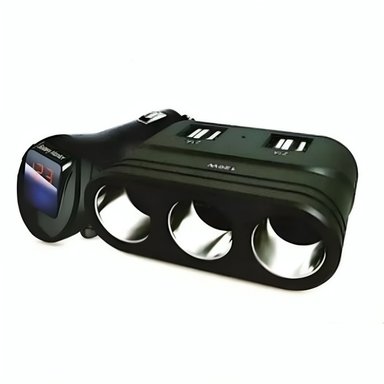 ADAPTADOR ENCENDEDOR 3 PUERTOS DE 12V/24V 120W Y 4 USB - 2
