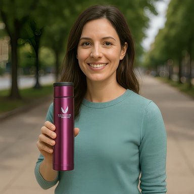TERMO LIQ AC INOX EVERYNIGHT 1L PURPLE - 5