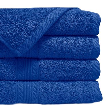 TOALLA DE BAÑO 70×140 CM / AZUL – LOURDES - 3