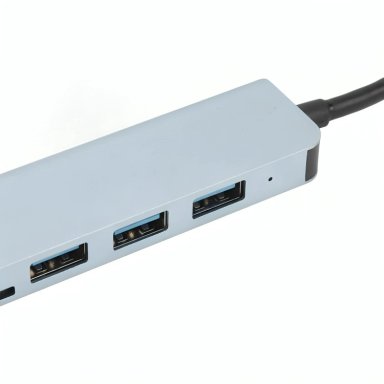 HUB ADAPTADOR USB TIPO C 8 EN 2 PARA MAC MACBOOK WINDOWS - 2