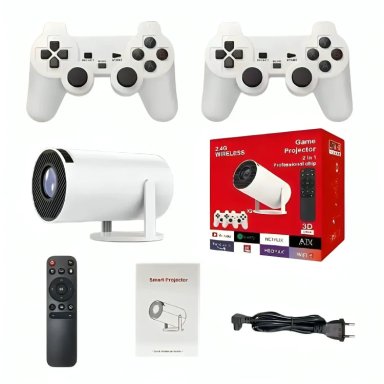 PROYECTOR PORTATIL CON CONSOLA UHD WIFI BLUETOOTH - 1