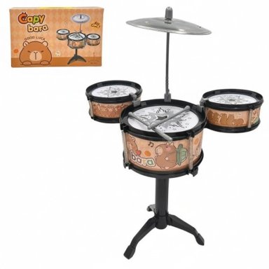 PACK X 3 BATERIA DE JUGUETE LA CAPIBATERIA INSTRUMENTO MUSICAL DE JUGUETE - 2