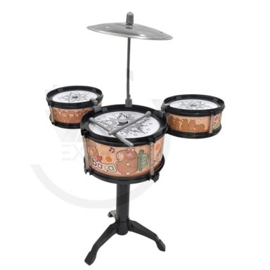 PACK X 3 BATERIA DE JUGUETE LA CAPIBATERIA INSTRUMENTO MUSICAL DE JUGUETE - 3