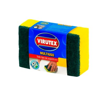 PACK X 4 ESPONJA LISA CLASICA – VIRUTEX - 2