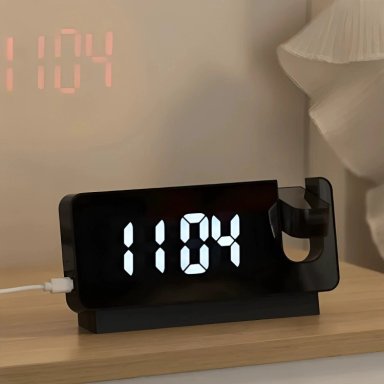 RELOJ DIGITAL PROYECTOR NEGRO - 2