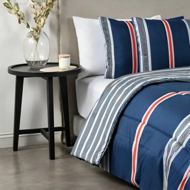 PLUMON ESTAMPADO 2 PLAZAS / MARINO – AMERICAN FAMILY BY CANNON - 2