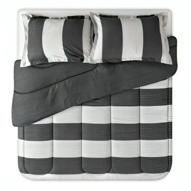 PLUMON ESTAMPADO 2 PLAZAS / NOIR – CANNON - 2