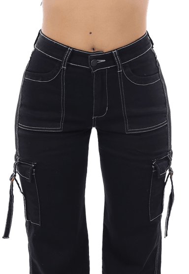 JEANS CARGO MUJER JE3278N - 4