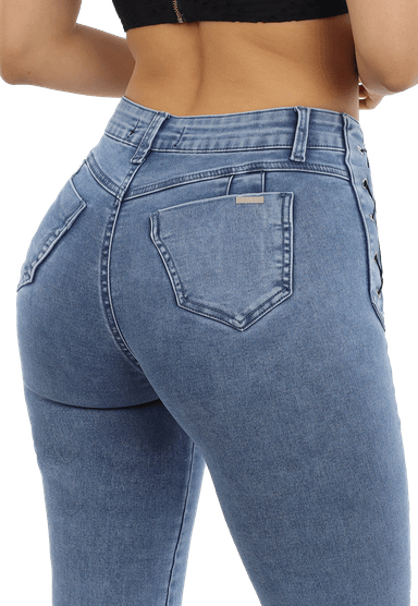 JEANS FLARE CELESTE MUJER JE3510C - 4