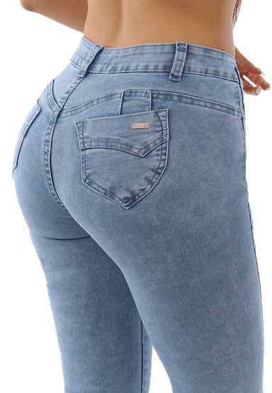 JEANS FLARE CELESTE MUJER JE3946C - 4