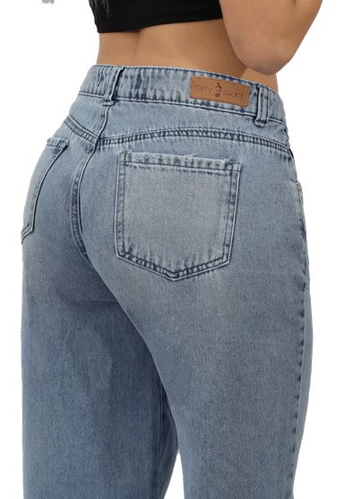 JEANS MUJER WIDE LEG JE4012C - 4