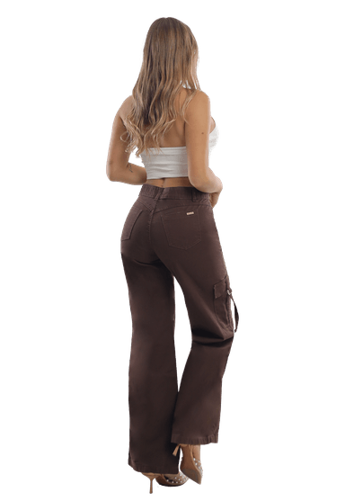JEANS MUJER CARGO JE3278CA - 2