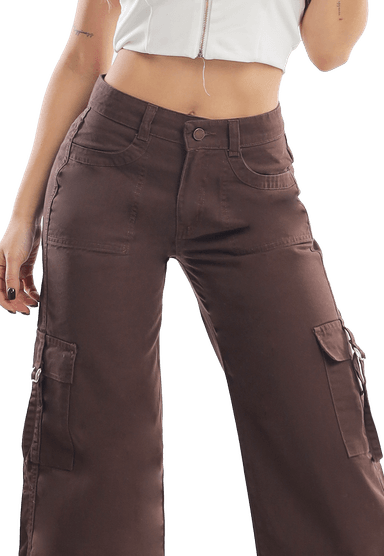 JEANS MUJER CARGO JE3278CA - 3