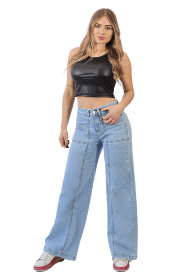 JEANS CARGO MUJER JE4028C - 1