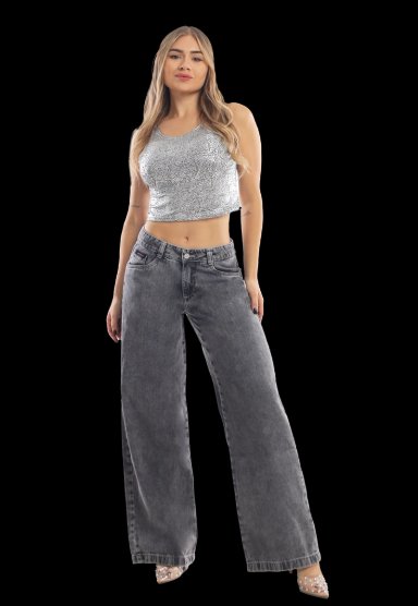 JEANS MUJER WIDE LEG JE4012GC - 1